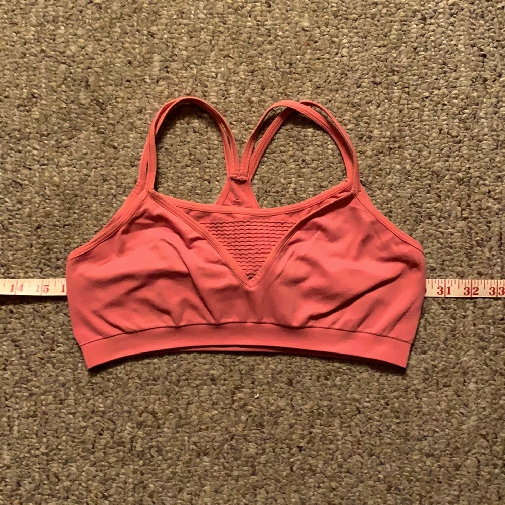 GapBody | Seamless Racerback Mesh Bralette | Primrose Pink
